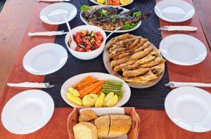 Semi Private fishing trip, delicious meal