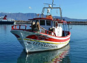 Semi Private fishing trip, the traditional fishing boat