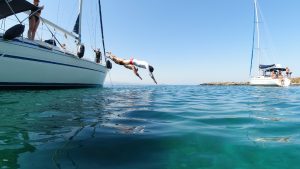 dive, swim, crystal clear waters, chania