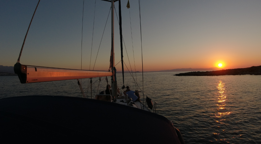 sunset cruise chania